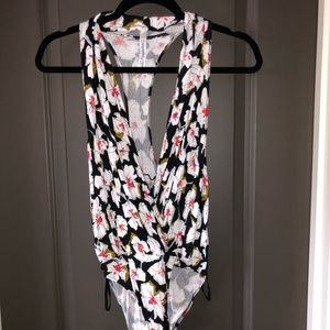 Free people floral body suit